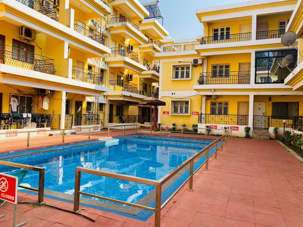 Haven Apartment Inn Baga Beach Exterior foto